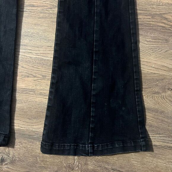 C’est Toi Black Label Women’s Jeans Flared Leg Size 9/28 - Picture 2 of 8